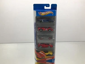HOT WHEELS W4241 FERRARI 5 CARS GIFT PACK SET 2012 -3inch- GOOD IN BOX - A006 - Picture 1 of 8
