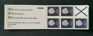 Países Bajos 1972 Automatboekje PB6ffq folleto cuaderno en muy buen estado sin montar o nunca montado - Imagen 1 de 2