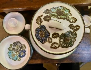 Wedgwood Steinzeug IONA Ofen zu Tisch England Menge 14 Stück. Auslauf! - Bild 1 von 10