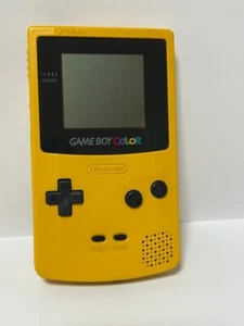 Nintendo Game Boy Color Yellow GBC-001 Handheld Console Tested Work USA Seller - Picture 1 of 2