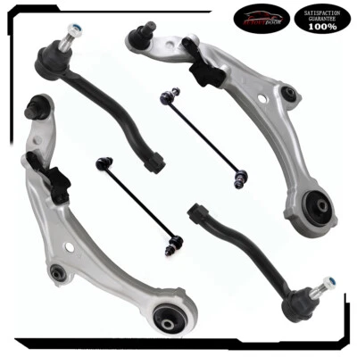 Fit For 2009-2010 Nissan Murano 6Pieces Front Lower Control Arm Ball Joints Kit - Image 1 of 4