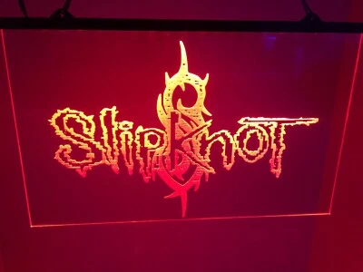 Slipknot Led Neon Light Sign Game Room , Bar , garage