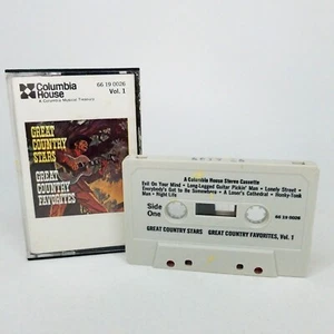 Great Country Stars Great Country Favorites Vol 1 (Cassette Columbia House) - Imagen 1 de 3