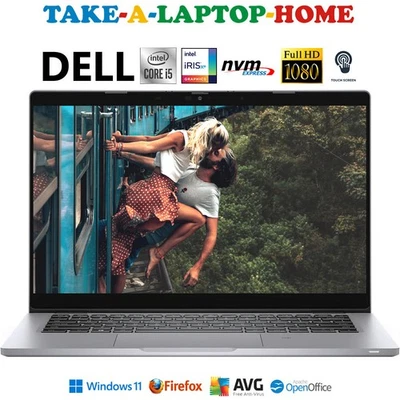 Dell Latitude TouchScreen Laptop Gaming Graphics i5 11th Gen 4.4GHz Windows11 - Image 1 of 4