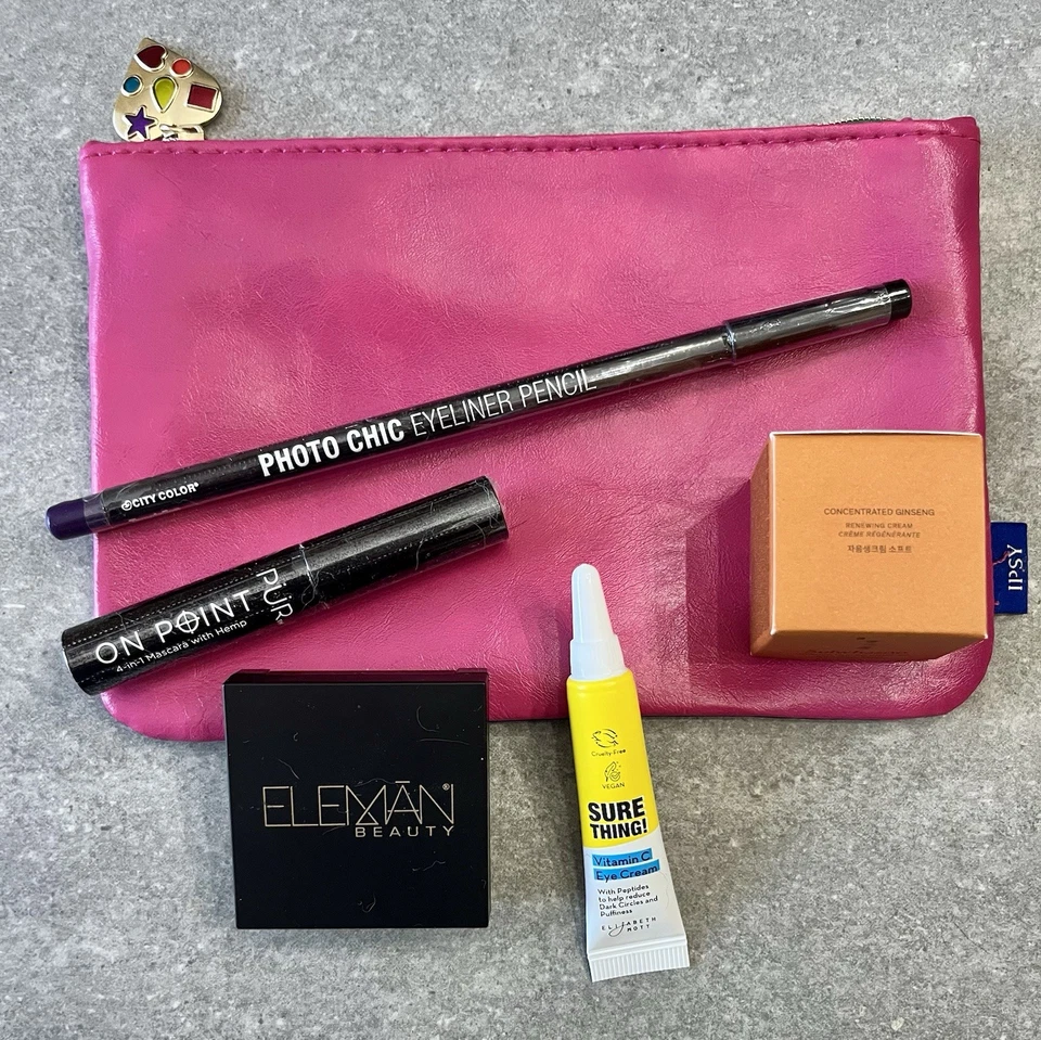 Nuevo bolso Ipsy con cremallera con 5 cosméticos Ipsy Foto 1 de 4