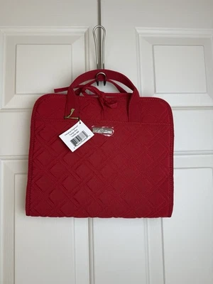 Vera Bradley Hanging Organizer Bag Tango Red NWT Retired Travel Cosmetic - Image 1 of 4