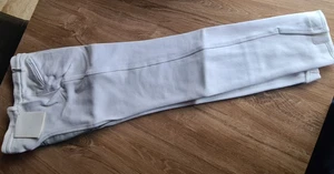 Pfiff Kinderreithose / Reithose weiß/grau  Vollbesatz Gr.170 - Bild 1 von 2