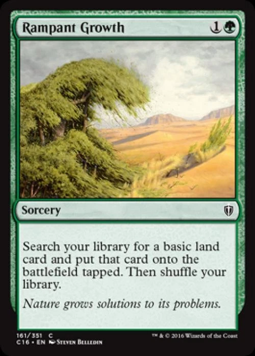 Rampant Growth - Light Play MTG Commander 2016 Edition - Image 1 of 1