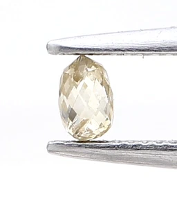 0.16 Ct 3.5 MM Brown Color Briolette Bead Cut Natural Loose Diamond For Jewelry - Picture 1 of 11