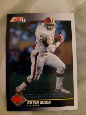 1991 Score - #470 Kevin Mack - Image 1 of 2