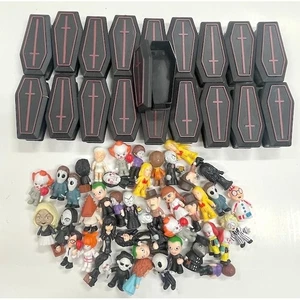 Horror Movie Character Mini Figures Coffin Lot NEW CX6 Collectible Lot - Picture 1 of 6