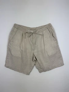 Suitsupply Ames Pleat Linen Shorts - Picture 1 of 12