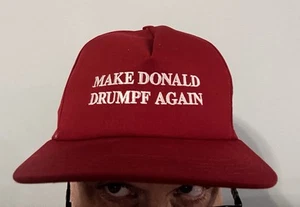 “Make Donald Drumpf Again” Hat - Last Week Tonight With John Oliver Merch - Picture 1 of 4