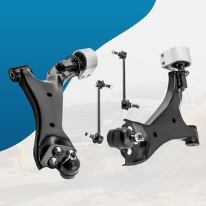 4Pcs Front Lower Control Arm w/Ball Joint Sway Bar Links For Chevy Equinox 10-17 - Picture 1 of 14