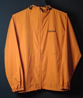 Chaqueta cortavientos Bob Evans Farms Restaurant años 2000 LG bordada puntada negra Foto 1 de 4