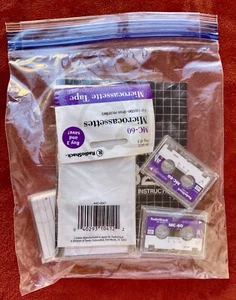 RadioShack MC-60 MICROCASSETTEN für Capstan-Drive Recorder MICROCASSETTE TAPES - Bild 1 von 4