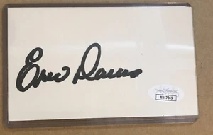Eric Davis MLB Cincinnati Reds Signed 3x5 Index Card JSA CERTIFIED AUTOGRAPH! - Picture 1 of 6