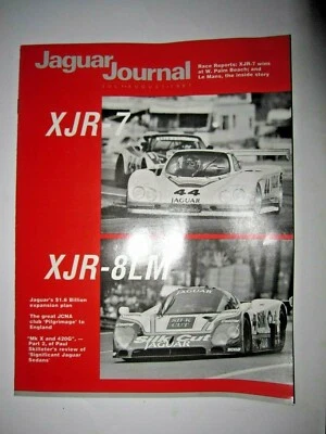 JAGUAR JOURNAL JCNA Magazine JULY AUGUST 1987  GROUP 44 XJR-7 XJR8LM LEMANS TWR - Image 1 of 2