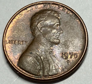 1970 D Cent Floating Roof With Error see photos!! - Picture 1 of 4