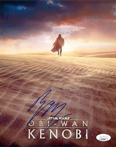 EWAN MCGREGOR foto autentica firmata "STAR WARS ~ OBI-WAN KENOBI" 8x10 (JSA COA) - Foto 1 di 2