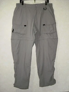 10000 ft Above Sea Level Convertible Pants Men XL Gray Cargo Outdoors - Picture 1 of 18