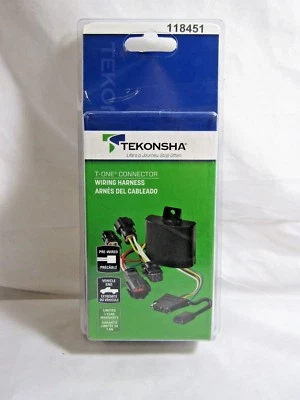 TEKONSHA 118451 T-One 4-Way T-Connector WIRING HARNESS GMC Acadia 07-12 - Image 1 of 4