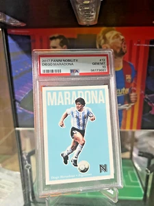 2017 Panini Nobility Diego Maradona #12 PSA GEM MT 10 - Picture 1 of 19