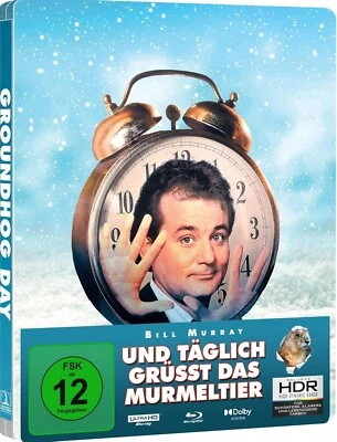 Und täglich grüßt das Murmeltier [4K UHD Blu-ray & Blu-ray Steelbook/Neu/OVP] - Bild 1 von 3