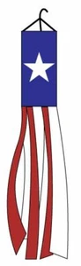 "TEXAS" Windsack Super Shiny Polyester 5ft Windsocke TX Flag - Bild 1 von 3