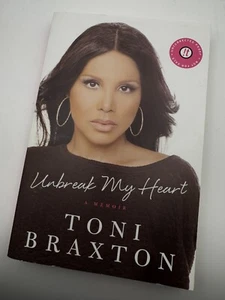 UNBREAK MY HEART A Memoir by Toni Braxton ADVANCE UNCORRECTED PROOF Paperback - Picture 1 of 4