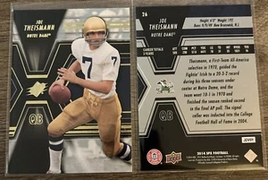 2014 Joe Theismann SPx Football Card #26 Notre Dame 49ers - Picture 1 of 1