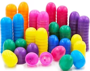 240 hinged plastic Fillable Easter eggs - Picture 1 of 2