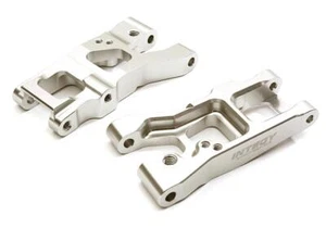 Billet Machined Silver Rear Suspension Arms for Traxxas 1/10 4-Tec 2.0 - Picture 1 of 1