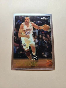 1996-97 Topps Chrome Scott Williams #19 76ers Basketball Card - Foto 1 di 1