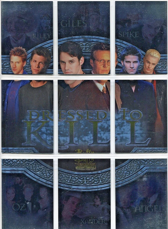 BUFFY MEN OF SUNNYDALE  DRESSED TO KILL  DK1 TO DK9 CHOOSE - Image 1 of 1