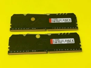 16GB = 8GB x 2 Kingston Fury Beast 3200MHz DDR4 CL16 Memory Ram kf432c16bba/8 00 - Imagen 1 de 1