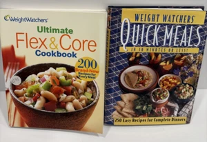 Weight Watchers 2 Cookbooks 1995 & 2006,Flex & Core, and Quick Meals - Picture 1 of 13