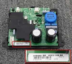 Embraco VCC3 1156 Inverter Board 115V Output 3.3A Replace WR49X10283 AP5669522 - Picture 1 of 9