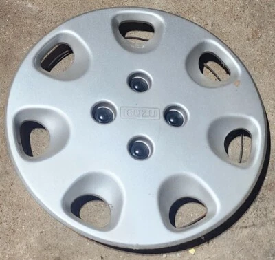(1) Tapacubos cubierta rueda Isuzu Stylus 13" OEM 1991 1992 1993 #01 p/n 8943315980 Foto 1 de 4