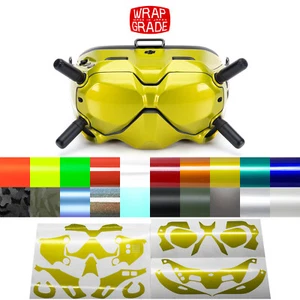 WRAPGRADE Skin Wrap for DJI FPV Goggles V2 Decal Drone Accessory - Picture 1 of 77
