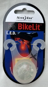 Nite Ize BikeLit LED Clip On Bicycle Light Glow Or Flash Water Resistant - Picture 1 of 2