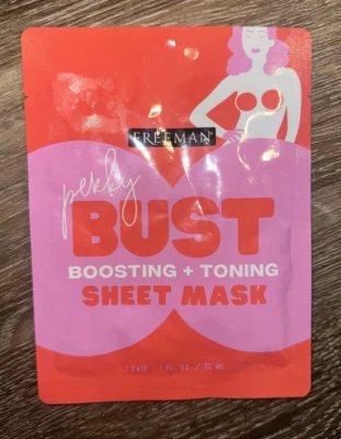 Máscara de hoja tonificante y potenciadora de busto alegre Freeman Beauty cuidado de la piel corporal Foto 1 de 2