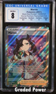 Promo Marnie CGC 8 Holo (6164) SWSH121 Pokémon - Imagen 1 de 2