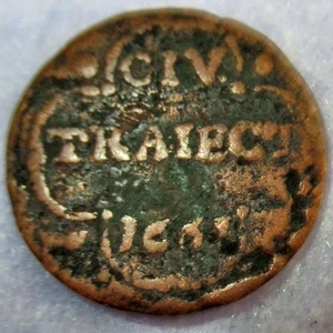 Early date 1661 New York Penny Colonial Copper Cent Utrecht Mint Certificate COA - Picture 1 of 4