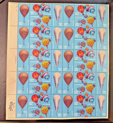 Hot Air Ballooning Set of 40 20c USPS Stamps - Image 1 of 2