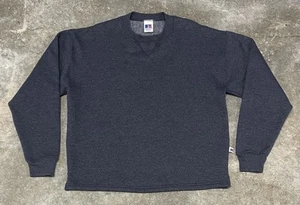 Boy’s Russell Athletic Solid Blue Preppy Sweater Youth Size Large - Picture 1 of 10