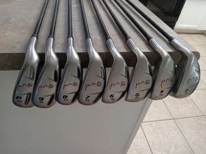 PINEMEADOW PRE SS HYBRID Set  3-9 + PW , HYIRON Gpht,shafts,r Flex  1"TALL SET - Picture 1 of 19