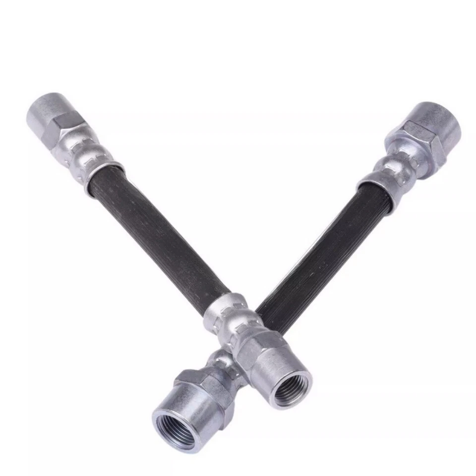 2Pcs Rear Brake Hydraulic Hose 34321162612 34321162616 For BMW 525i E39 E38 E31& Foto 1 de 4