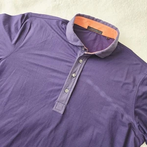 Greyson Polo Shirt Large Purple Golf Golfing Outdoor Active Men - Picture 1 of 5