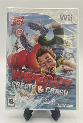 BRAND NEW - Wipeout Create & Crash (Nintendo Wii, 2013) - FACTORY SEALED - Image 1 of 2